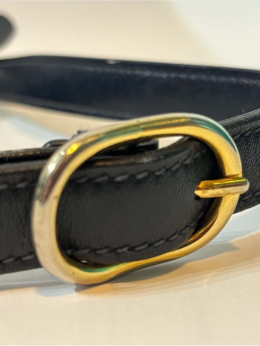 GUCCI Vintage GG Jacquard Canvas Navy Crossbody Shoulder Bag Italy 1970s 1980s - Picture 14 of 16